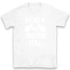 TeeInBlue Egyedi póló - így néz ki egy tökéletes Póló / fehér / XL ajándéktárgy