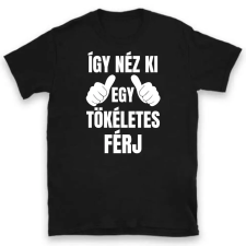 TeeInBlue Egyedi póló - így néz ki egy tökéletes Póló / fekete / S ajándéktárgy