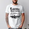 TeeInBlue Ekkora halat fogtam - póló horgászoknak Póló / fehér / L