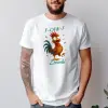 TeeInBlue F-caw-f póló egyedi névvel Fehér póló / fehér / L