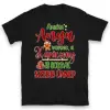 TeeInBlue Karácsonyi póló anyának Póló / fekete / XL