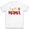 TeeInBlue Legjobb mama karácsonyi póló Póló / fehér / 2XL