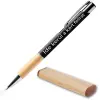 TeeInBlue Reklámtoll egyedi felirattal 50 db-os csomag Prémium fa toll / PRÉMIUM FA TOK / 13,5 x 1 cm