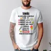 TeeInBlue Vicces póló születésnapra egyedi névvel Fehér póló / fehér / S