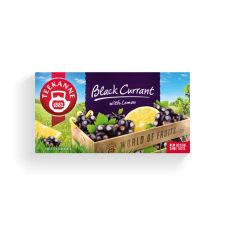 TEEKANNE black currant gyümölcstea 20x2,5g tea