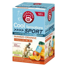 TEEKANNE cool sensation mango-narancs b-vitamin tea 10db tea