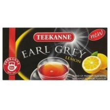 TEEKANNE Earl Grey lemon fekete tea 20db tea