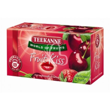 TEEKANNE Gyümölcstea, 20x2,5 g, TEEKANNE "Fruit kiss", eper-meggy tea