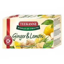 TEEKANNE Gyümölcstea TEEKANNE World of Fruits gyömbér-citrom 20x2,5gr tea