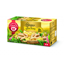 TEEKANNE Teekanne ginger extra strong citrom ízű gyömbér tea 35 g tea