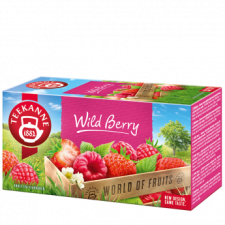 TEEKANNE Wild Berry -  gyümölcstea az eper és málna ízével tea