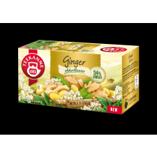 TEEKANNE wog ginger bodzavirág ízű gyömbér teakeverék 20db tea