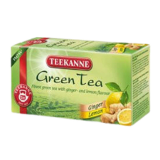 Teekanne zöld tea gyömbér-citrom 20x1,75g 35 g tea