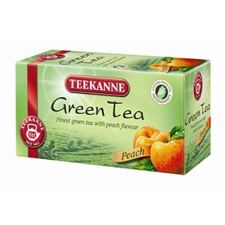 TEEKANNE zöld tea őszibarackkal  - 20 filter gyógytea