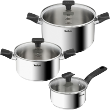 Tefal B925S655 Delicious 3 darabos edénykészlet 3 fedővel edény