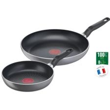 Tefal C2739053 Super Start Serpenyő készlet 20/26 cm alkalmas indukciós főzőlapra edény