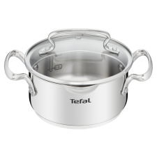 Tefal G7194236 Duetto+ Rozsdamentes acél Lábas Üveg fedővel Ø 16cm 1,5Ló edény