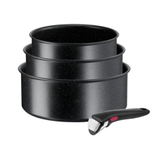 Tefal L3998902 Ingenio Black Stone edénykészlet 4 db-os edény