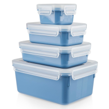 Tefal Master Seal Color 4 darabos élelmiszer doboz szett, kék, N1030810 papírárú, csomagoló és tárolóeszköz