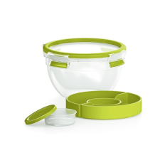 Tefal MasterSeal TO GO kerek salátás tál 1,0L konyhai eszköz