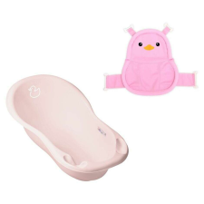 Tega Rózsaszín kacsa Babakád 102cm+fürdetőháló babaápolási kellék