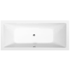  Téglalap alakú kád Polysan KRYSTA 180x70 cm akrilát bal és jobb is 72906S