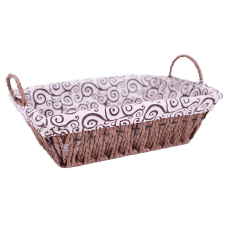 Téglalap alakú kenyérkosár 270 x 200 x 80 mm CF211 papírárú, csomagoló és tárolóeszköz