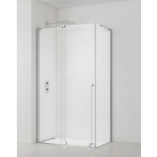 Téglalap alakú zuhanykabin 100x80 cm SAT Walk-In Xmotion SATBWIXMN100S80 kád, zuhanykabin
