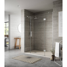 Teka Itaca zuhanykabin 1 fix panel + 1 nyílóajtó+ 1 fix panel 160cm M67081606 kád, zuhanykabin