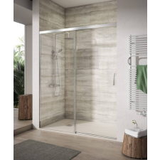 Teka Manacor zuhanykabin 1 fix panel+1 tolóajtó 120cm M84011206 kád, zuhanykabin
