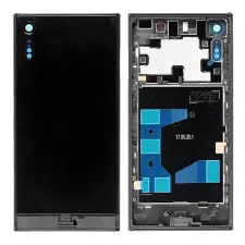  tel-szalk-00208 Sony Xperia XZ fekete akkufedél, hátlap mobiltelefon, tablet alkatrész