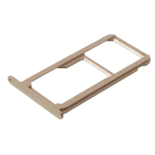  tel-szalk-003799 Huawei Ascend P9 Plus Sim kártya tálca arany mobiltelefon, tablet alkatrész