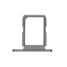  tel-szalk-003939 Samsung Galaxy S6 G920 fekete SIM kártya tálca mobiltelefon, tablet alkatrész