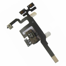 tel-szalk-004156 Apple iPhone 4S Fülhallgató Audio Jack aljzat flexibilis kábellel mobiltelefon, tablet alkatrész