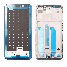  tel-szalk-005490 Xiaomi Redmi 5 fekete előlap lcd keret, burkolati elem mobiltelefon, tablet alkatrész