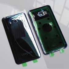  tel-szalk-006117 HTC U11 világoskék akkufedél, hátlap mobiltelefon, tablet alkatrész