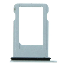  tel-szalk-006573 Apple iPhone 7 ezüst SIM kártya tálca mobiltelefon, tablet alkatrész