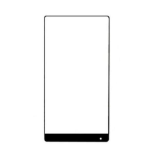  tel-szalk-006748 Xiaomi Mi Mix üveg előlap - kijelző részegység nem-touch fekete szervizalkatrész mobiltelefon, tablet alkatrész