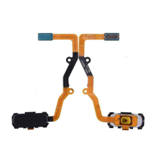  tel-szalk-007305 Samsung Galaxy S7 Edge fekete Home gomb mobiltelefon, tablet alkatrész