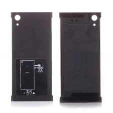 tel-szalk-00963 Sony Xperia XA1 fekete akkufedél, hátlap mobiltelefon, tablet alkatrész