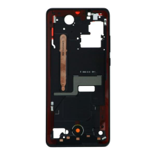  tel-szalk-010876 Huawei P30 Pro fekete előlap lcd keret, burkolati elem mobiltelefon, tablet alkatrész