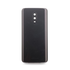 tel-szalk-012457 OnePlus 6T fekete akkufedél, hátlap mobiltelefon, tablet alkatrész