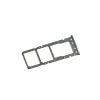 tel-szalk-013435 Samsung Galaxy A20 / A30 / A50 / A70 fekete SIM kártya tálca (2 SIM kártyás telefonokhoz)
