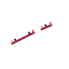  tel-szalk-013444 Xiaomi Redmi Note 7 piros színű oldalsó gombok mobiltelefon, tablet alkatrész