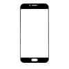 tel-szalk-013612 Samsung Galaxy A8 (2016) üveg előlap - kijelző részegység nem-touch fekete szervizalkatrész