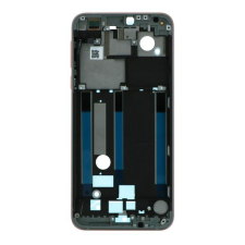  tel-szalk-013776 Nokia 7.1 ezüst előlap lcd keret, burkolati elem mobiltelefon, tablet alkatrész