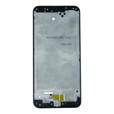  tel-szalk-014228 Samsung Galaxy A20 fekete előlap lcd keret, burkolati elem mobiltelefon, tablet alkatrész