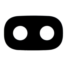  tel-szalk-015643 Samsung Galaxy J7 (2018) J737 hátlapi kamera lencse fekete mobiltelefon, tablet alkatrész