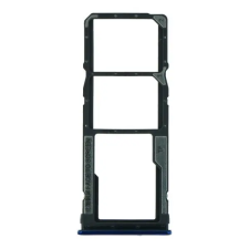  tel-szalk-015674 Xiaomi Redmi Note 8 kék SIM kártya tálca mobiltelefon, tablet alkatrész