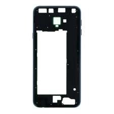  tel-szalk-016138 Samsung Galaxy J4 Plus fekete középső keret mobiltelefon, tablet alkatrész